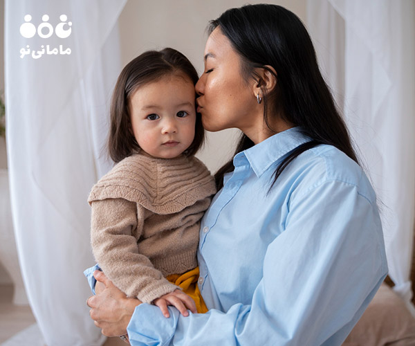 آموزش مستقل شدن به فرزند توسط مادر