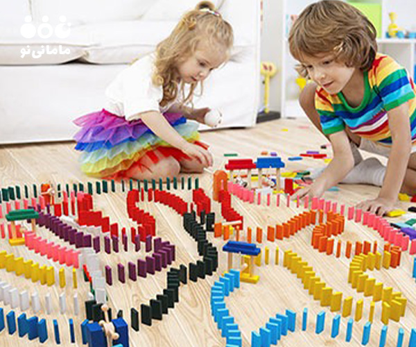 4. دومینو از انواع بازی های فکری