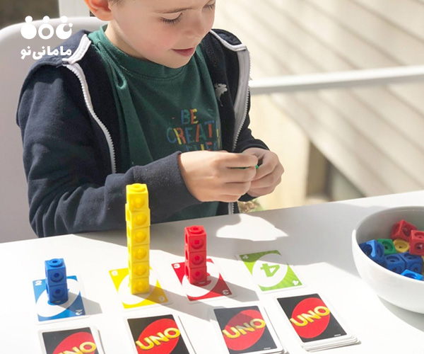 7. بازی اونو یک بازی فکری آموزشی مناسب کودکان