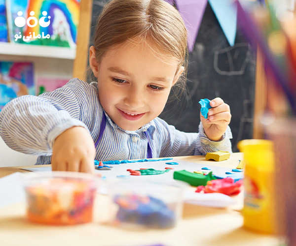 23. خمیر بازی بهترین بازی برای افزایش خلاقیت کودکان