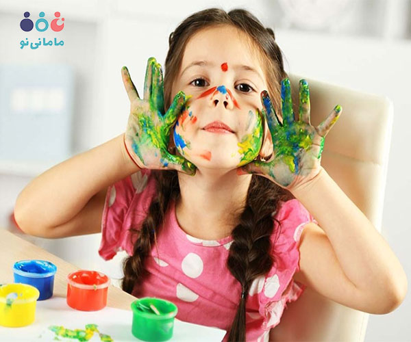 نقاشی گروهی با دست