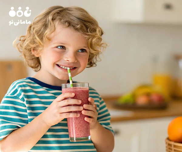 11. اسموتی میوه در تغذیه سالم برای کودکان