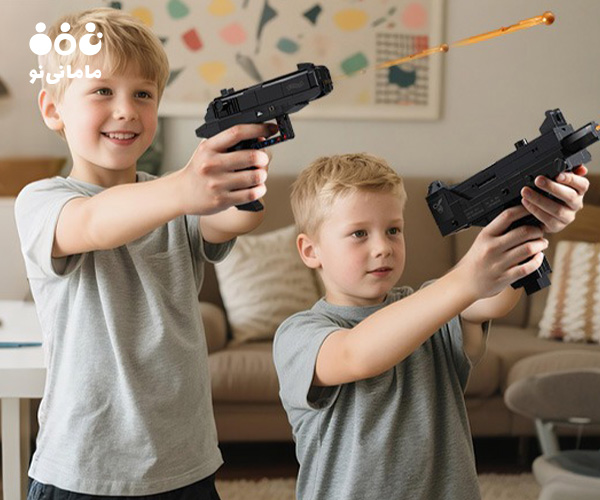 بررسی مزایا و معایب تفنگ اسباب بازی برای کودک