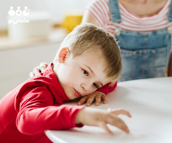 14. دیر حرف زدن کودک بیش فعال