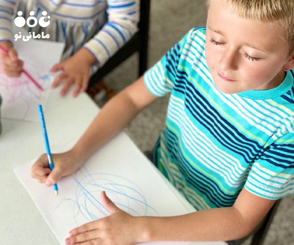 بازی «نقاشی با چشم بسته»