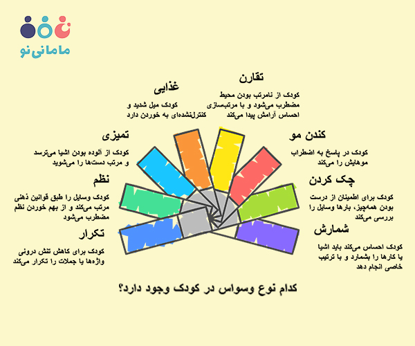 نشانه های وسواس کودکان