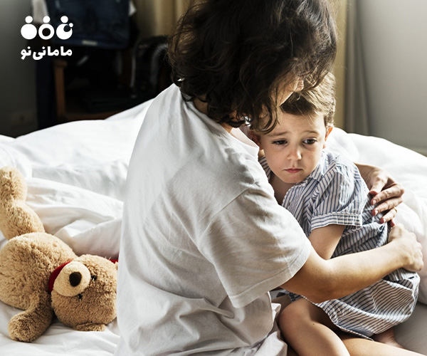 دلایل وابستگی کودک به مادر